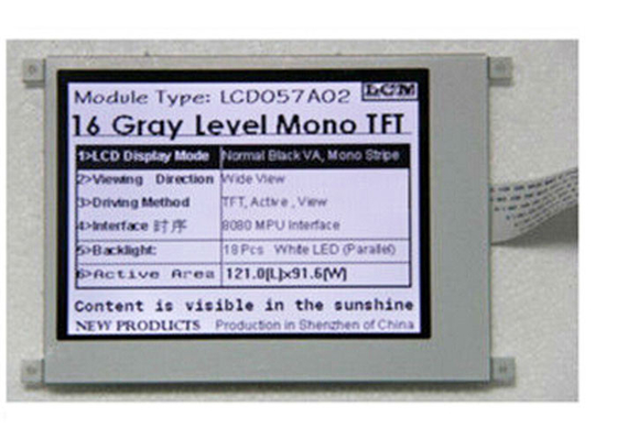 De Buena Calidad 6H 5,7 mono interfaz positivo transmisivo de 8080 MPU del módulo QVGA de la pantalla de TFT LCD de la pulgada Venta