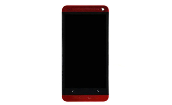 De Buena Calidad Pantalla HTC del LCD del teléfono celular de las piezas de reparación un blanco rojo de la pantalla del digitizador del tacto del LCD Venta