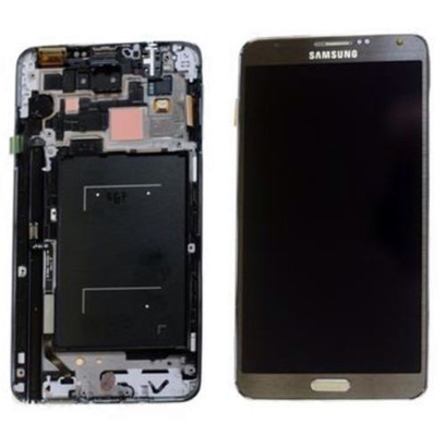 De Buena Calidad 5,7 pulgadas de pantalla de Samsung LCD sin el marco para Note3 N9000 LCD con gris del digitizador Venta