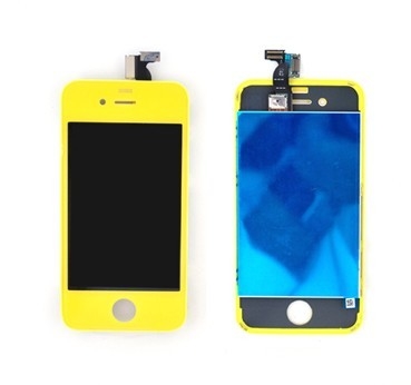 De Buena Calidad Las piezas de reparación del OEM Iphone 4S amarillean el reemplazo del digitizador de la pantalla del LCD para el iphone 4s Venta