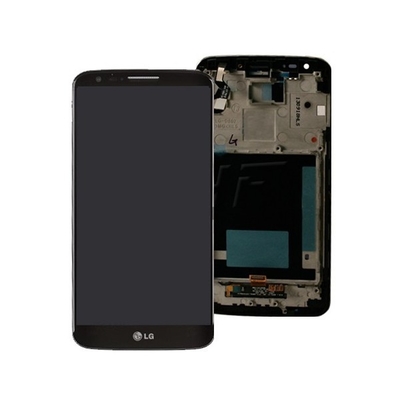 De Buena Calidad Negro, blanco reemplazo de la pantalla de LG LCD de 5,2 pulgadas para la pantalla de LG G2 D802 LCD con el marco Venta