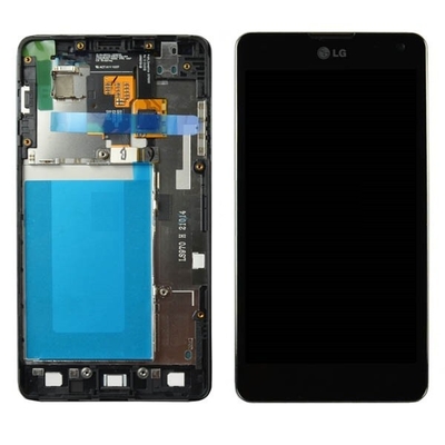 De Buena Calidad Color negro reemplazo de la pantalla de LG LCD de 4,7 pulgadas para el digitizador de la pantalla de LG Optimus G E975 LCD Venta