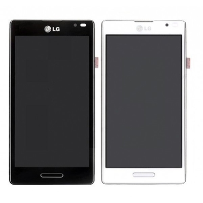 De Buena Calidad Negro, blanco reemplazo de la pantalla de LG LCD de 4,7 pulgadas para el reemplazo del digitizador de la pantalla LCD táctil de LG Optimus L9 P760 Venta