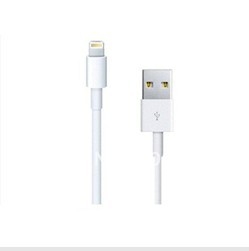 De Buena Calidad Cable del relámpago USB del iPhone 5 del Pin del blanco 8/relámpago del iphone 5 al cable del usb Venta