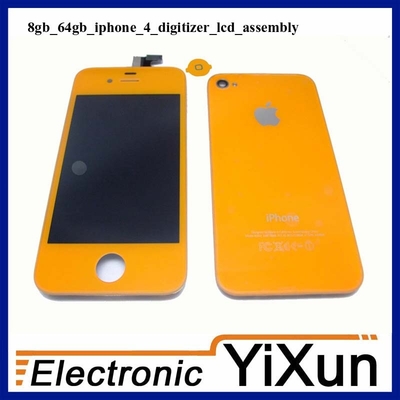 De Buena Calidad IPhone 4 OEM partes LCD con Kits de reemplazo del digitalizador Asamblea Orange Venta