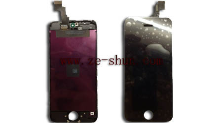 De Buena Calidad Reemplazo negro de la pantalla del LCD del teléfono celular para Iphone 5c LCD + tacto completo Venta