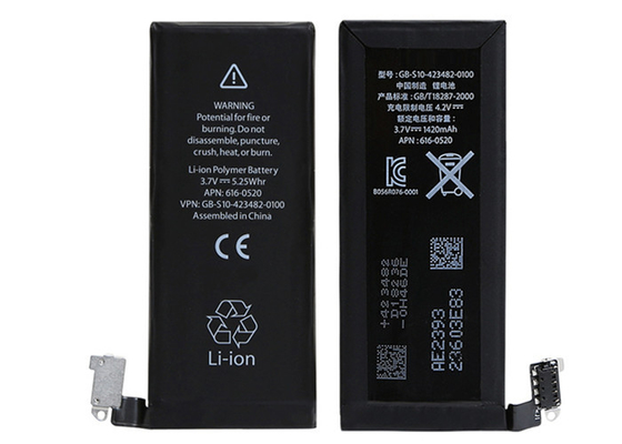 De Buena Calidad batería interna del reemplazo del iPhone de 1420mAh 3.7V para el iPhone de Apple 4 4G Venta