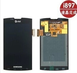 De Buena Calidad El teléfono móvil de Samsung I897 LCD defiende la pantalla del Lcd del negro del digitizador del teléfono celular Venta