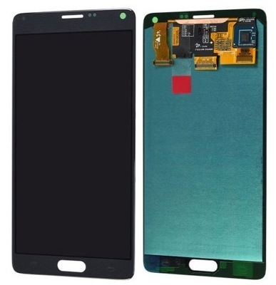 De Buena Calidad 5,7 pulgadas de pantalla de Samsung LCD para la nota 4 LCD con negro de la asamblea del digitizador Venta