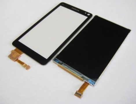 De Buena Calidad Para los accesorios del teléfono de pantalla LCD táctil de Nokia N8 de las piezas de recambio de Nokia Venta