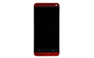 Pantalla HTC del LCD del teléfono celular de las piezas de reparación un blanco rojo de la pantalla del digitizador del tacto del LCD Las empresas