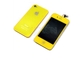 LCD con los kits IPhone amarillo del reemplazo de la asamblea del digitizador 4 piezas del OEM Las empresas