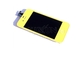 LCD con los kits IPhone amarillo del reemplazo de la asamblea del digitizador 4 piezas del OEM Las empresas