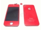 Partes de Asamblea OEM de rojo LCD IPhone 4 Kits de reemplazo del digitalizador Las empresas