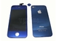 Pantalla LCD Digitalizador Kits de reemplazo de Asamblea cromo OEM azul IPhone 4 partes Las empresas