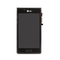 Negro, blanco 4,3 digitizador de la pantalla LCD táctil de LG Optimus L7 P700 de la pulgada con el marco Las empresas