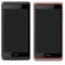 Negro, rojo digitizador del teléfono celular de 4,5 pulgadas con el capítulo para el deseo 600 de HTC Las empresas