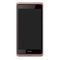 Negro, rojo digitizador del teléfono celular de 4,5 pulgadas con el capítulo para el deseo 600 de HTC Las empresas