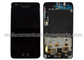 Galaxia negra s2 i9100 LCD de Samsung con las piezas de recambio del digitizador de la pantalla táctil Las empresas