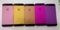 Cubierta de batería colorida del OEM para el iPhone 5 recambios, rosado/amarillo/Rose/púrpura Las empresas